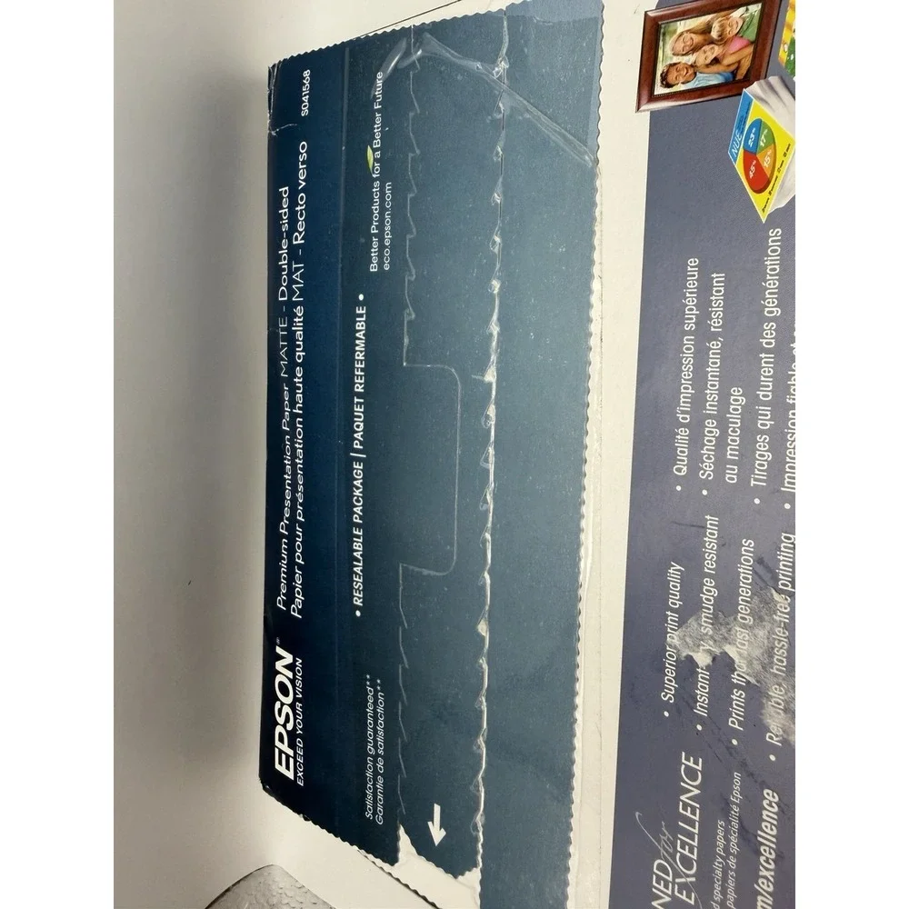 Epson Premium Presentation Paper Matte Double-Sided Inkjet 8.5x11 50ct S041568